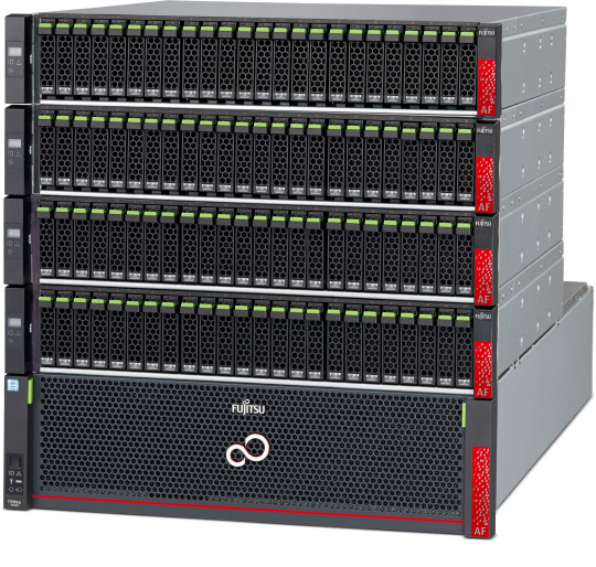 한국후지쯔의 이터너스 올플래시.   한국후지쯔 제공